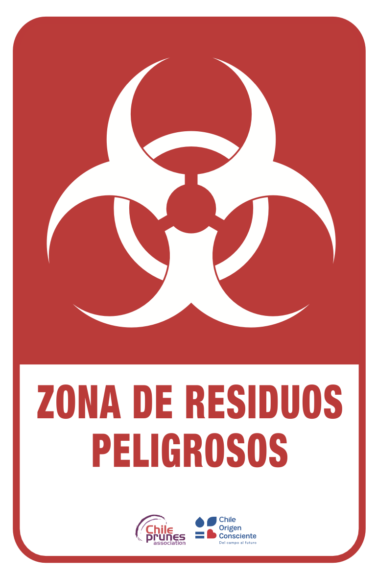 Señalética: Residuos peligrosos